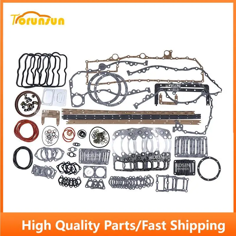 

For Mitsubishi S6A3 Complete engine overhaul gasket kit