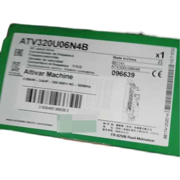 

Один преобразователь частоты Atv320u06n4b мощностью 0,5 кВт, новый оригинальный точечный Plc