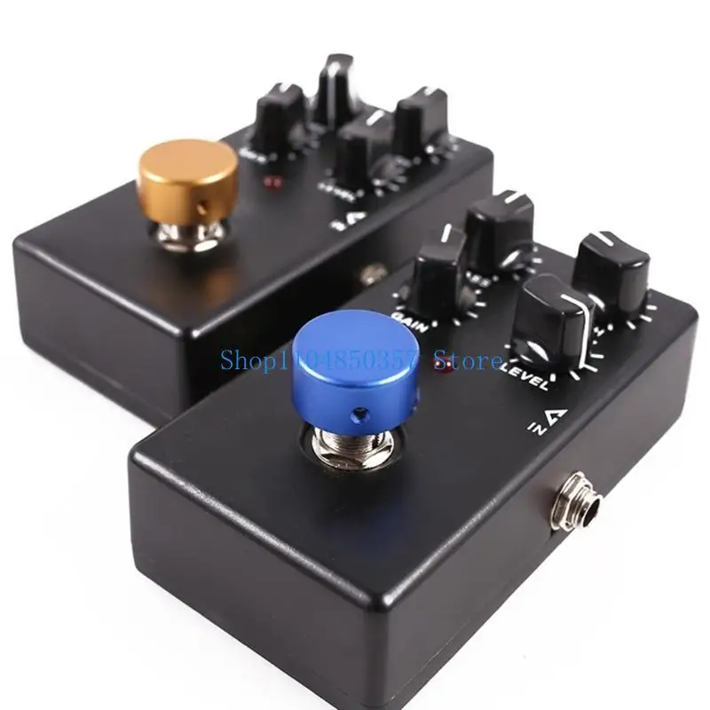 652F Aluminum Alloy Guitar Effect Pedal Footswitch Toppers Foot Protections Caps