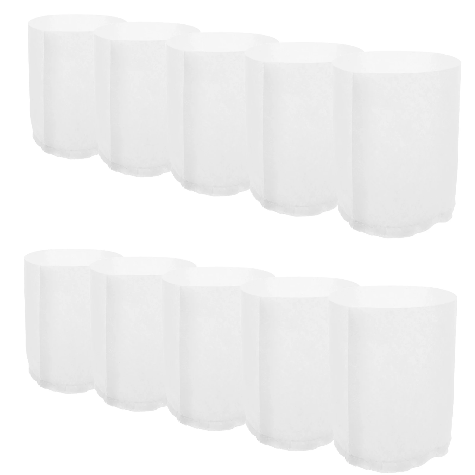 

10pcs Non-woven Grow Bags 16x15.5cm Durable Spacesaving Ideal for Vegetables Plant Nursery Fabric Garden Tool Organizer Potato