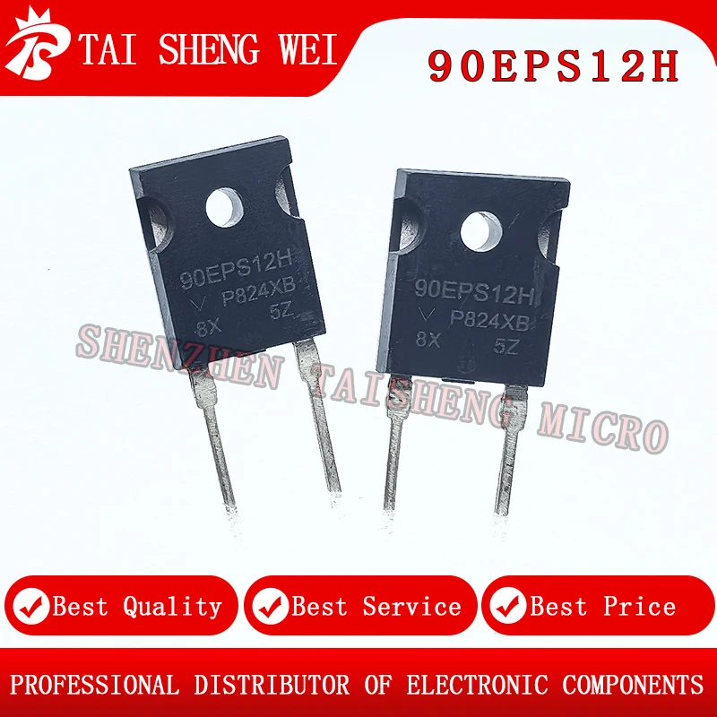 

2 шт. новый диод быстрого восстановления 90EPS12 90EPS12H 90A1200V вместо RHRG75120