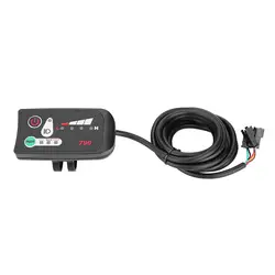 Universal Waterproof LED Display Panel for electric Bikes - 24V/36V/48V Control - Scooter & Bicycle Accessory