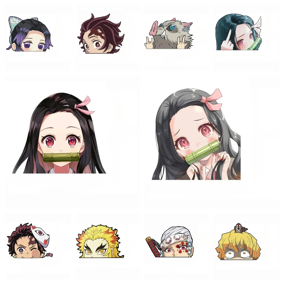 

Personality Cartoon Anime Car Sticker Laptop Bumper Wall Truck Moto Van Helmet Racing Camper Vinyl Decal PVC Wholesale