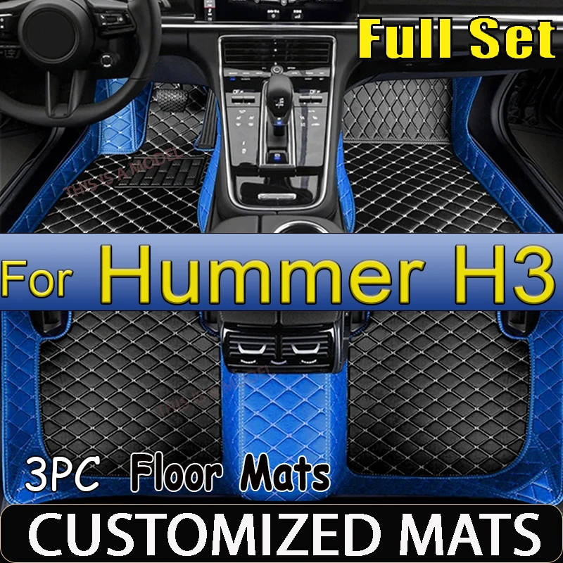 

Car Floor Mats For Hummer H3 2008 2009 2010 Custom Auto Foot Pads Automobile Carpet Cover Interior Accessories
