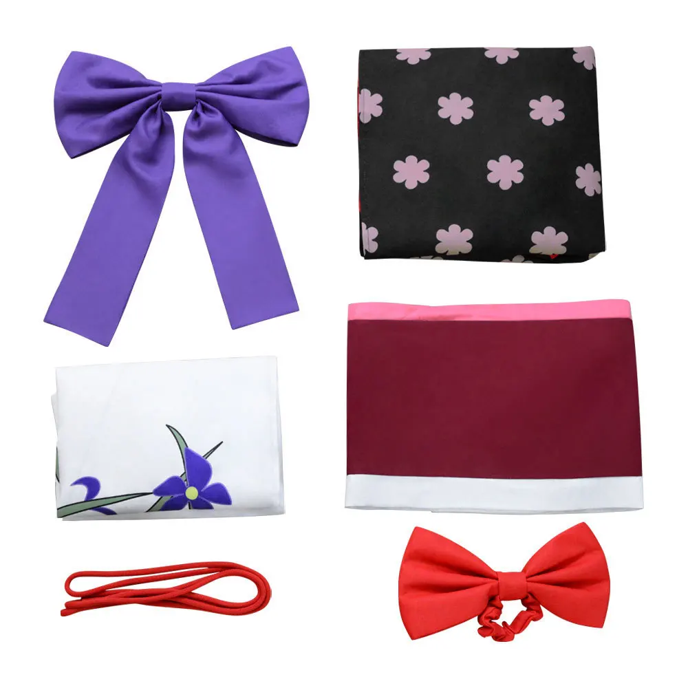   コスプレ衣装 ゴーストアイランドアーチ ニコ・ロビン 着物 アニメ ハロウィンコスチューム 女性用伝統的な舞台衣装