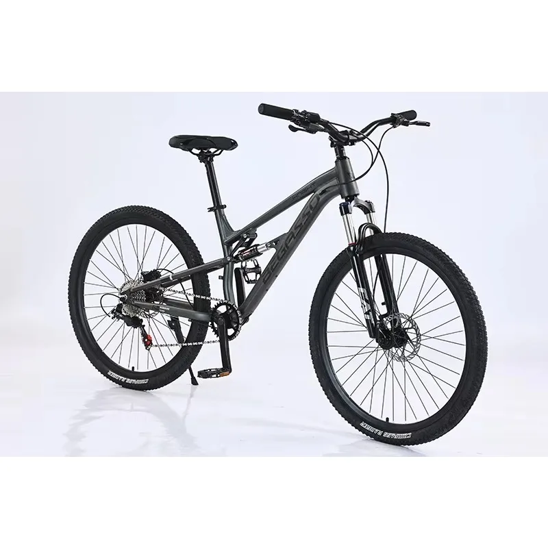 Aluminum Alloy 27.5/26-inch Soft-tail Mountain Bike for Adults, Men's Mountain Bike with Shock Absorption Function