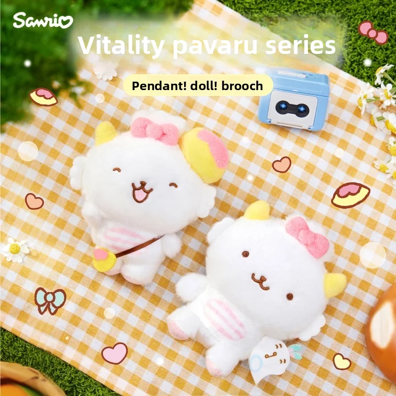 

Оригинальная стильная сумка Sanrio Genki Powaru с милой куклой, модный аксессуар, прекрасный подарок для друзей, идеальный подарок на день рождения, модный кулон.