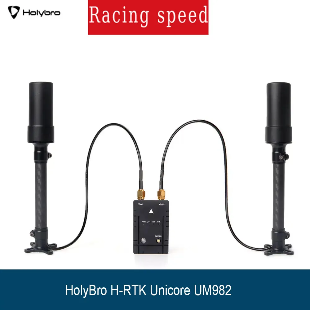 

Holybro H-RTK Unicore UM982 (Dual Antenna) RTK GPS provides high-precision positioning information For RC FPV Drone