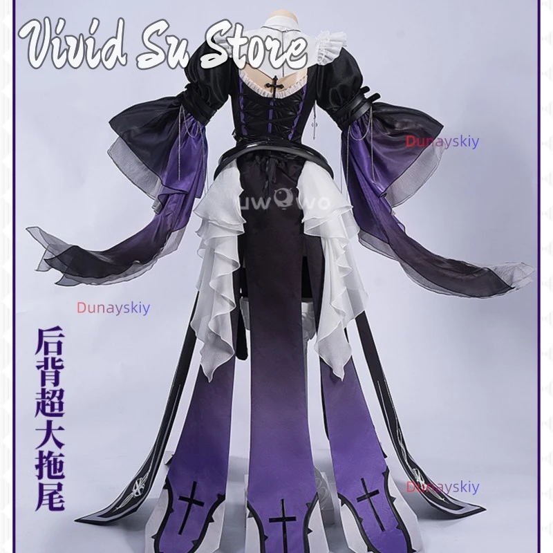 

Game Cosplay Series: Honkai: Star Rail Black Swan Eden Of Blessed Insigh Nun Cosplay コスプレ Full Set Sexy Party Halloween Nun