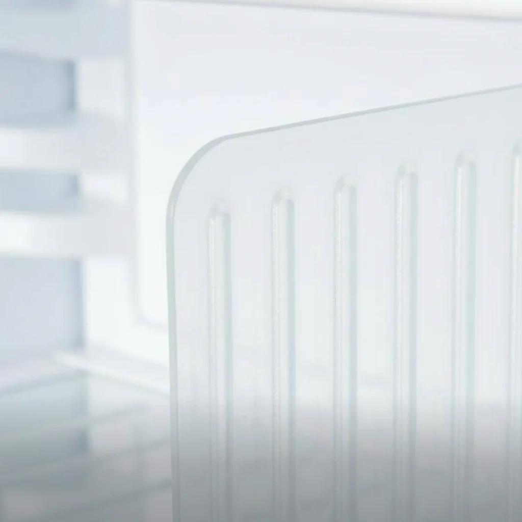 Right Angle Refrigerator Divider Custom Storage Tray Kitchen Shelf Separator for Tidy Freezer Organization