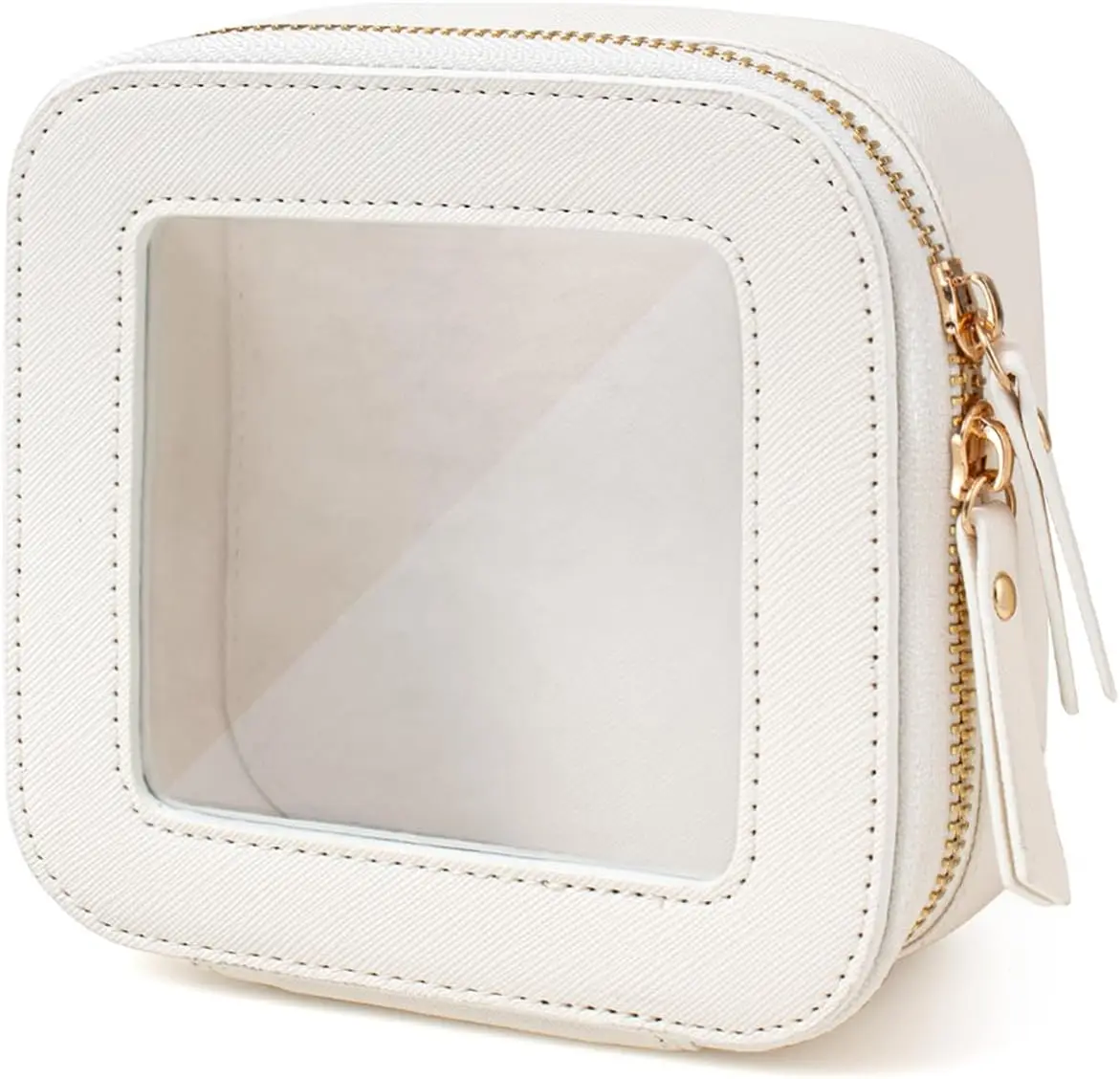 

Travel Makeup Bag Set, TSA Approved Cosmetic Organizer with Zipper, Portable Toiletry Pouch for Car & On-the-Go Essentials