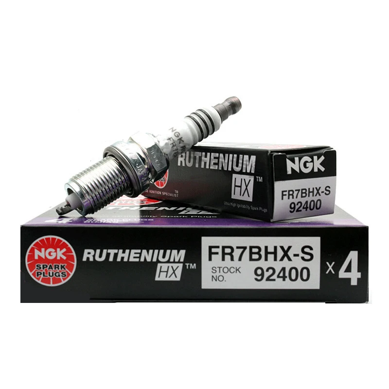NGK Ruthenium HX High lgnitability Spark Plug FR7BHX-S 92400 suitable for ACURA Audi Alpina B7 Volkswagen Porsche