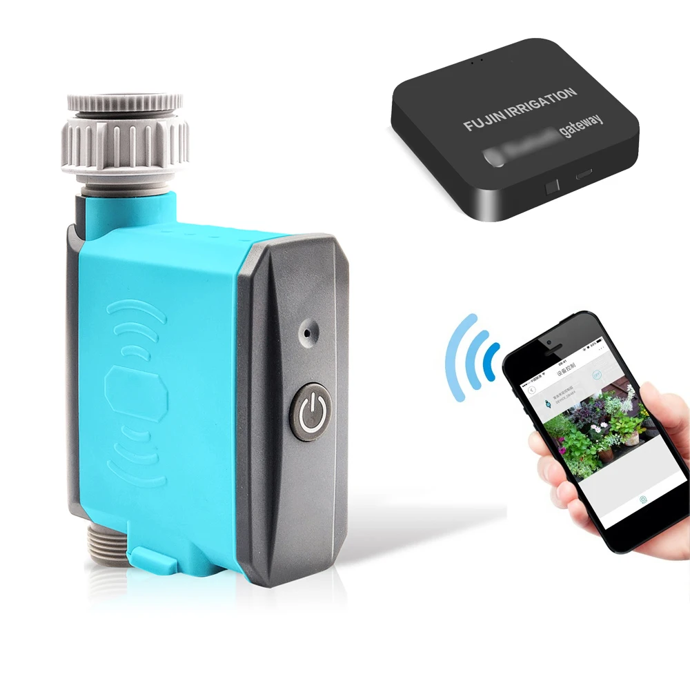 

Интеллектуальный контроллер полива растений с Wi-Fi и Bluetooth, таймер для орошения сада, устройство управления поливом, машина для полива
