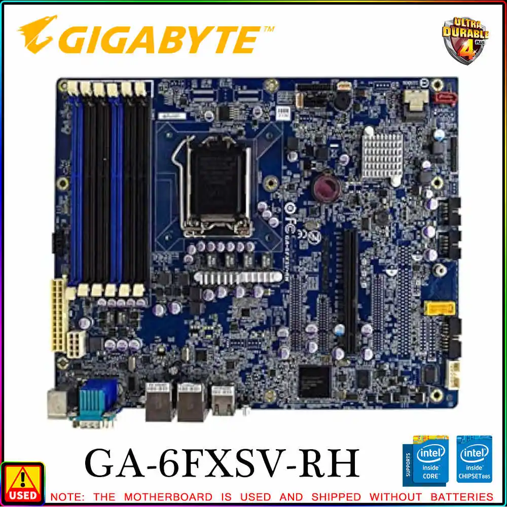 

Used Mainboard GIGABYTE GA-6FXSV-RH Desktop Motherboard FOR Core i3 i7 Xeon X3430 SLBLJ Motherboard