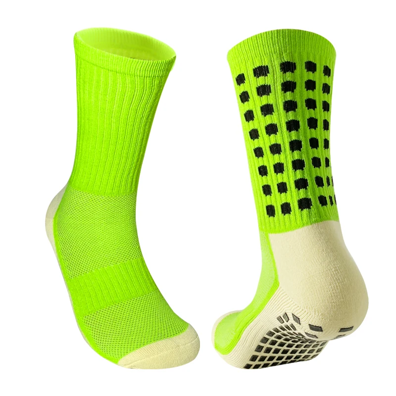 Anti-slip Football Socks Men Women Non-slip Soccer Basketball Tennis Sport Socks Grip Cycling Riding Socks