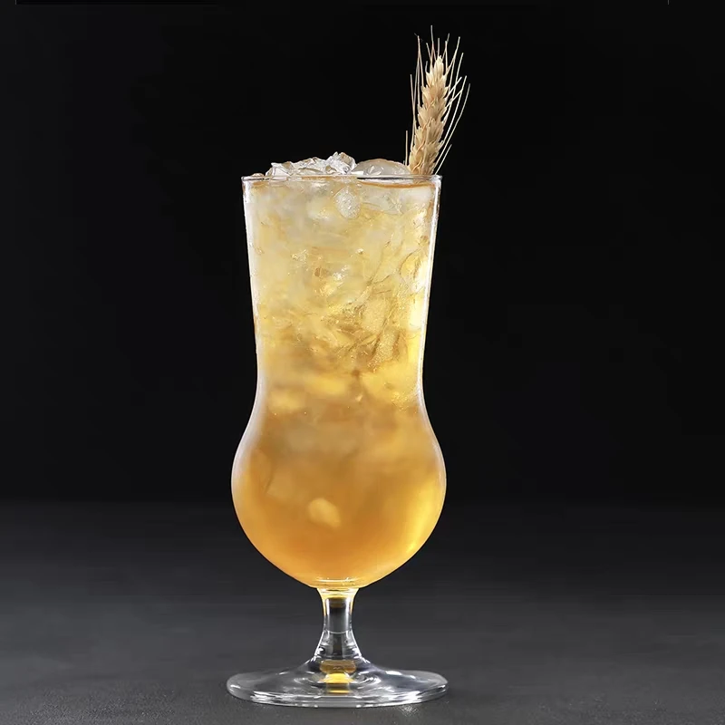 

660ml Belgian Round Belly Cup Glass Cup Milk Tea Ice Cream Cup Creative Fruit Juice Cold Drink Cup Cocktail Tool