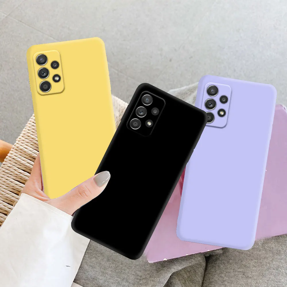 For Samsung A13 4G Case Matte Silicone Back Cover For Samsung Galaxy A13 4G Fundas Coque image 2