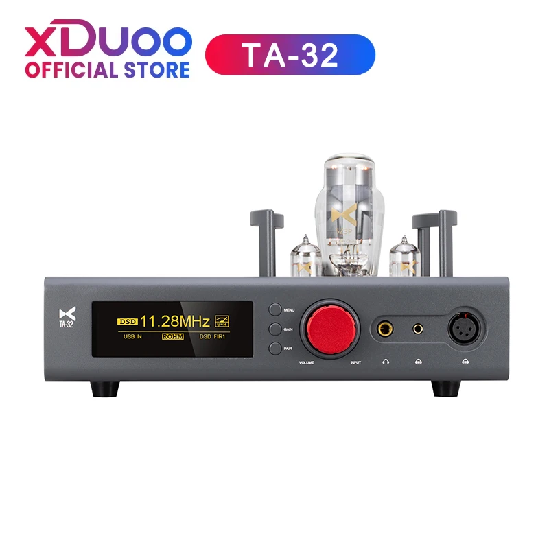 XDUOO TA-32 Decoder Headphone amplifier DAC DSD RHOMBD34301 Tube Amplifier Bluetooth LADC APTX HD