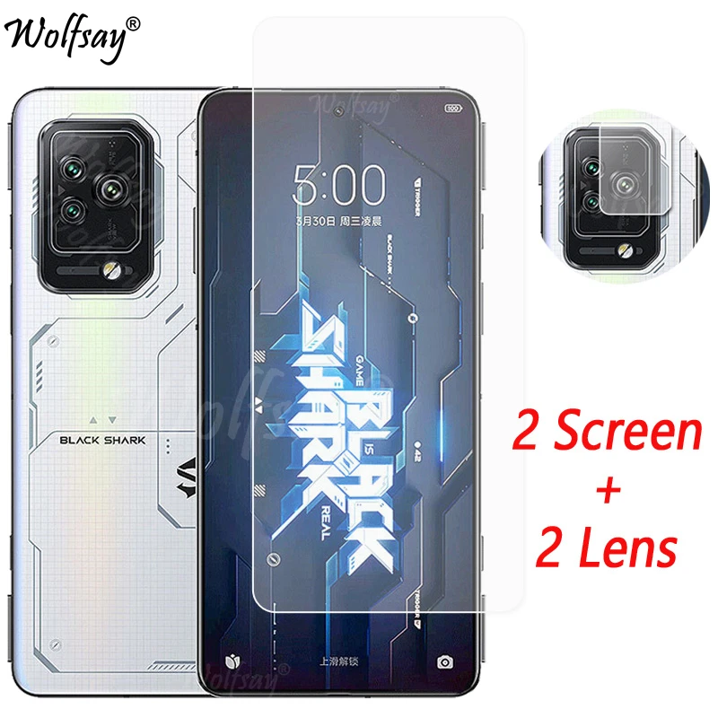 Camera Lens For Xiaomi Black Shark 5 Pro Screen Protector Tempered Glass Black Shark 5 Camera Glass For Black Shark 5 Pro Glass