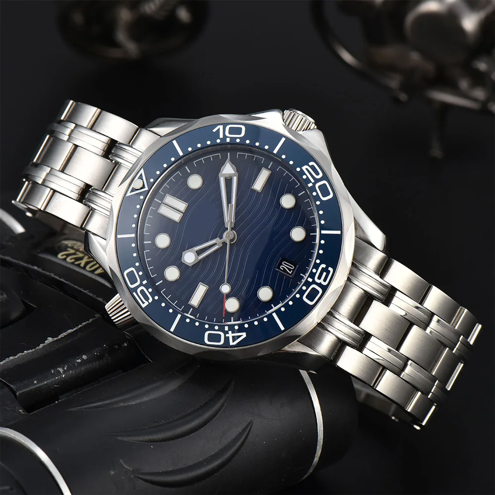Customized logo 42mm watch watches for men automatic mechanical NH35 movement watch mechanical watches sea master Watch