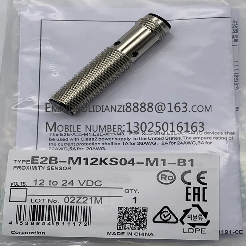 

The brand-new original sensor E2B-M12KS04-M1-B1 B2 C1 C2 One year warranty in stock