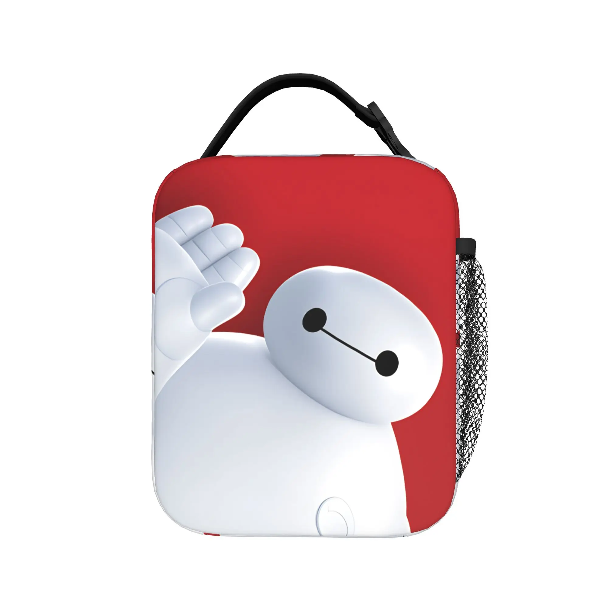 Big Hero 6 Baymax Lunch Bag Office Portable Thermal Tote Handbags For Girls  Waterproof Designer Cooler Bag