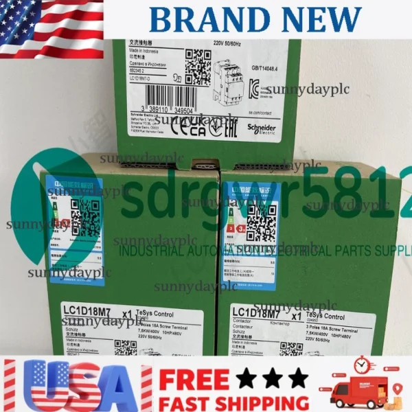 

Lc1d18m7 Contactor Brand New Original Spot Plc
