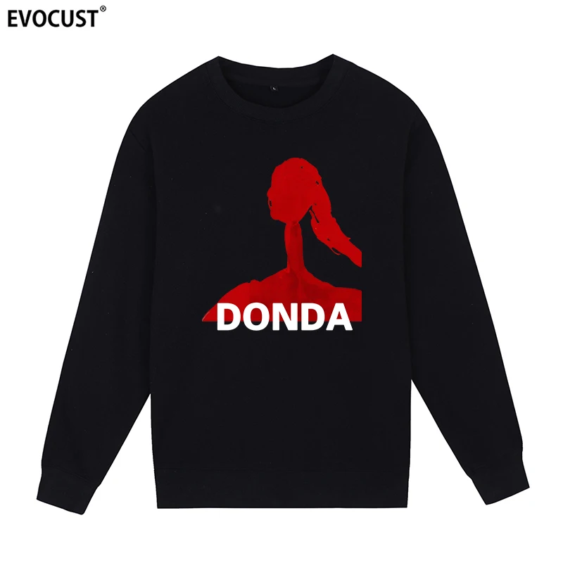 Kanye West donda black Sweatshirts Hoodies men women Skate unisex Combed Cotton