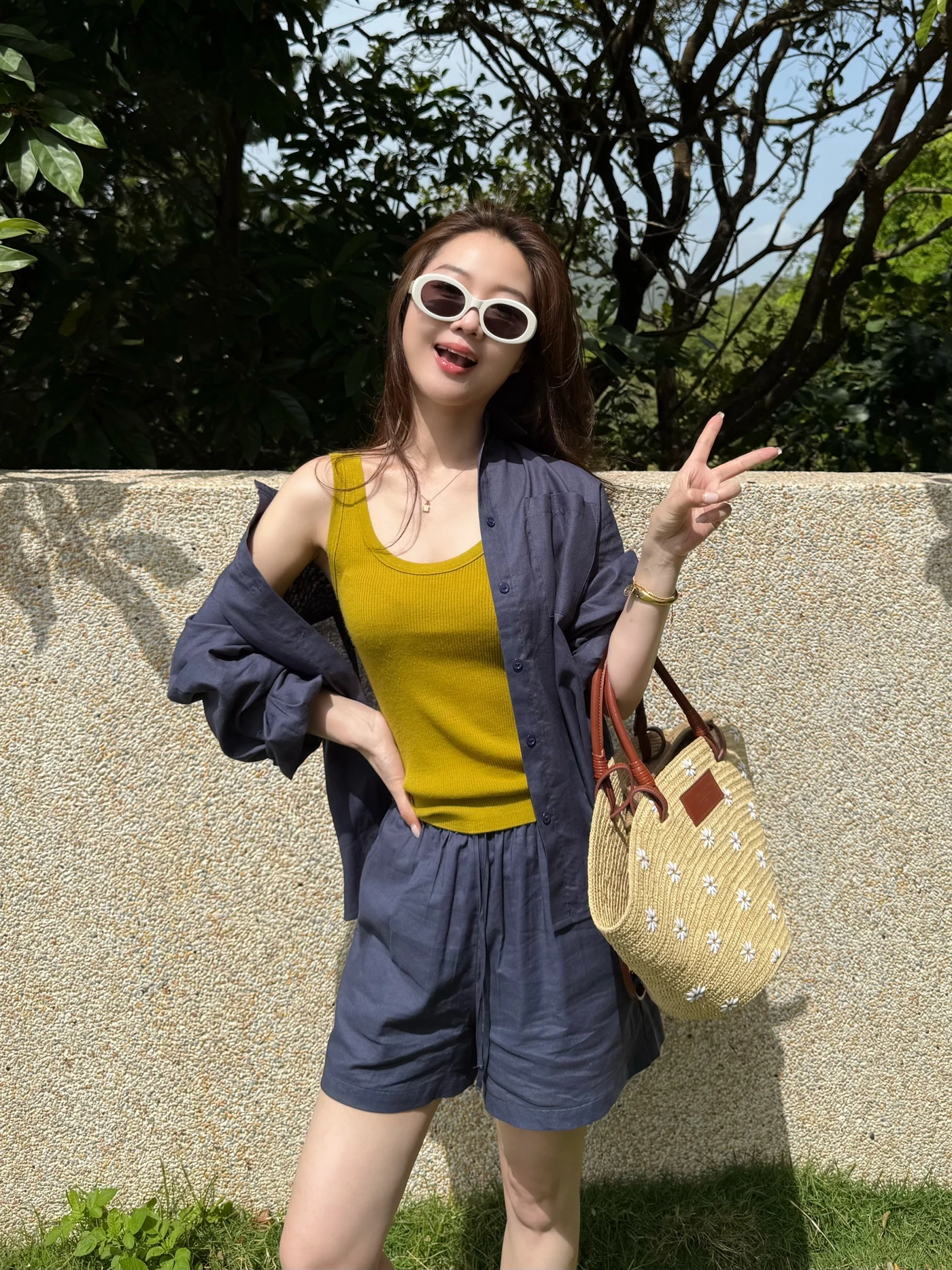 

Slimming Lightweight Knitted Yangzhou Wool Vest Csole Women's Faion Inner Wear A-Line Narrow Strap Base Layer Top