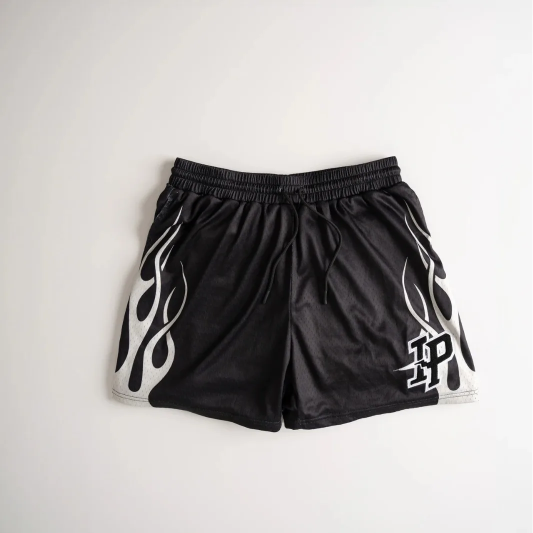 Summer Tide Brand New American Sports Personality Fitness Tide Flow Dry Shorts Quarter Shorts Men's Basketball Fans