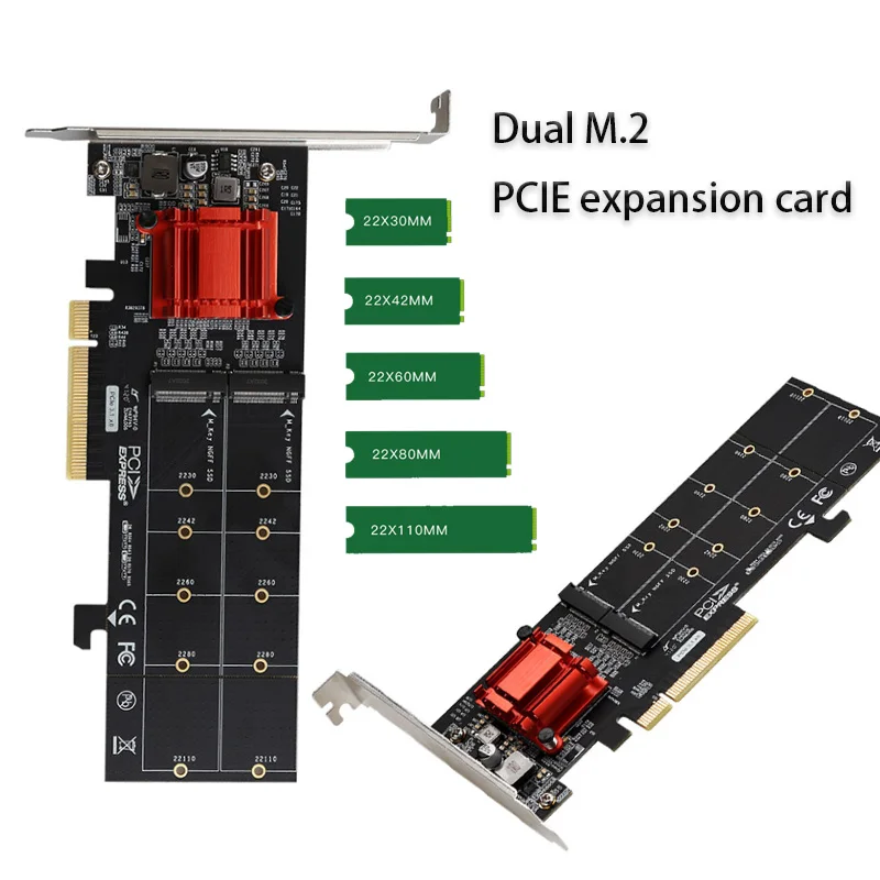 

PCIE expansion card Extender PCIe Converter M2 nvme Riser Card Adapter for Desktop PCI E Sata Card Controller PCI-E To M.2 Card