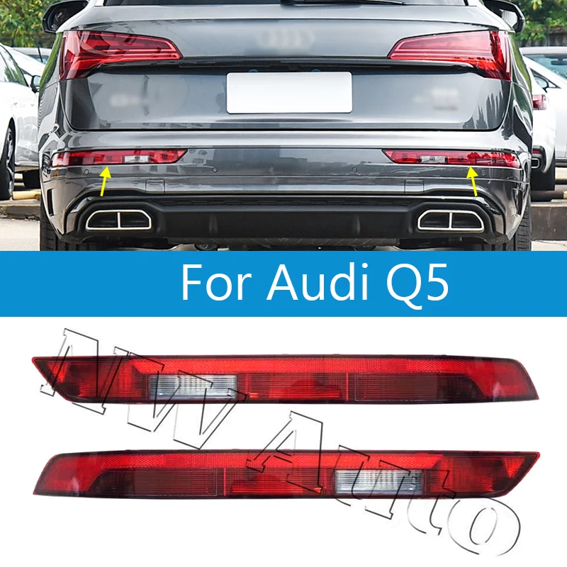 

Car Rear Bumper Brake Lamp Tail Turn Signal Reflector Light For Audi Q5 80A945069 80A945070