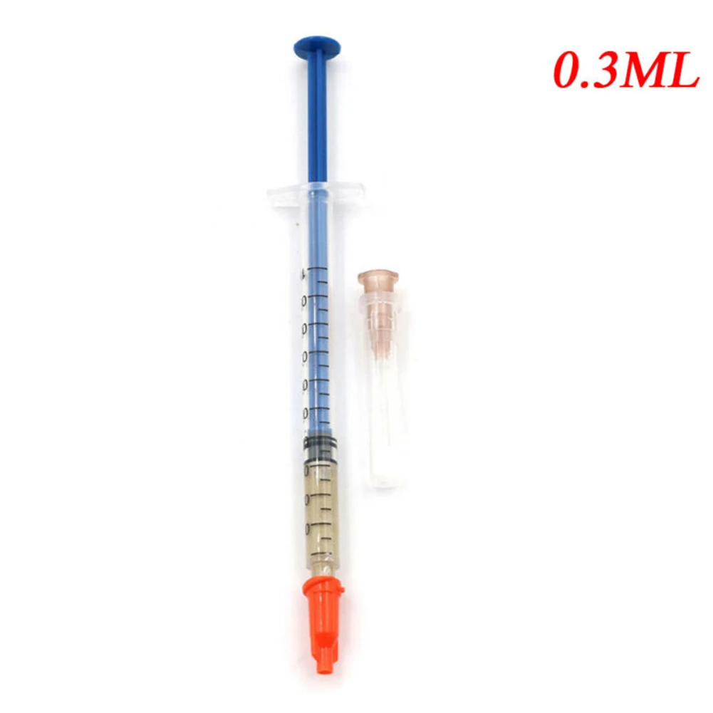 Imagem -03 - Linha de Cola de Pintura Condutora Prata Placa Adesiva Forte Processabilidade 0.2 ml 0.3 ml 0.5 ml 0.7 ml 1.0ml