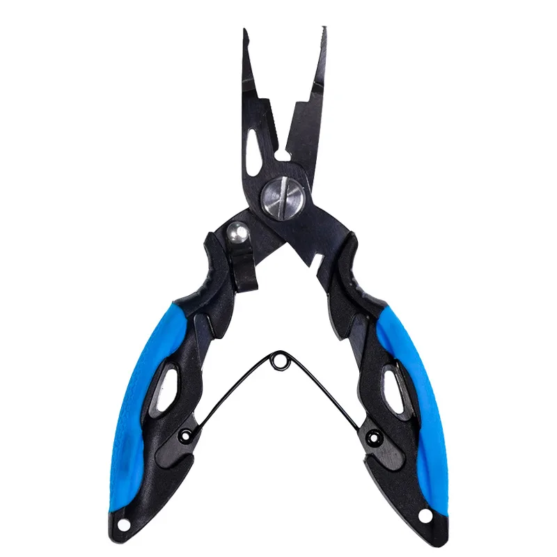 New Multifunctional Fishing Pliers Accessories 420 Stainless Steel Body Scissors Line Cutter Hooks Remover Outdoor Fishing Tools