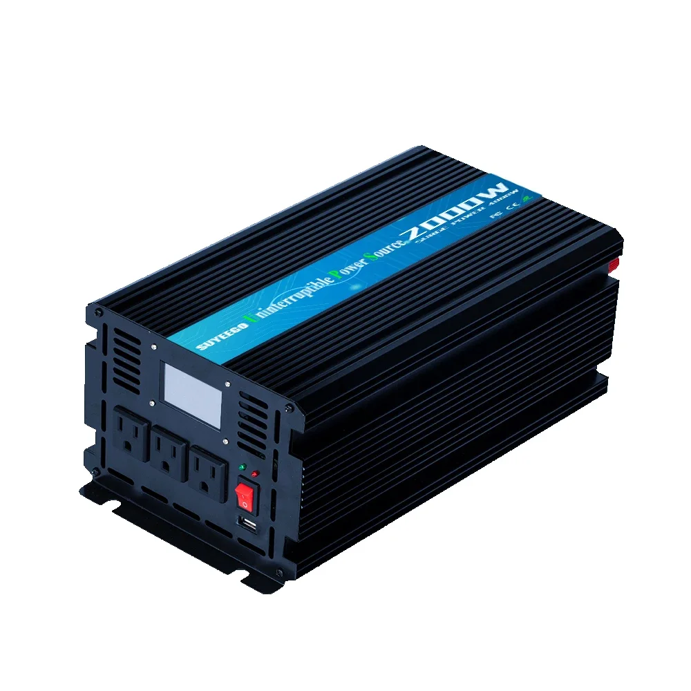 SUYEEGO UPS inverter with charger long time ups 500va 1000va 800va 12v  DC UPS module