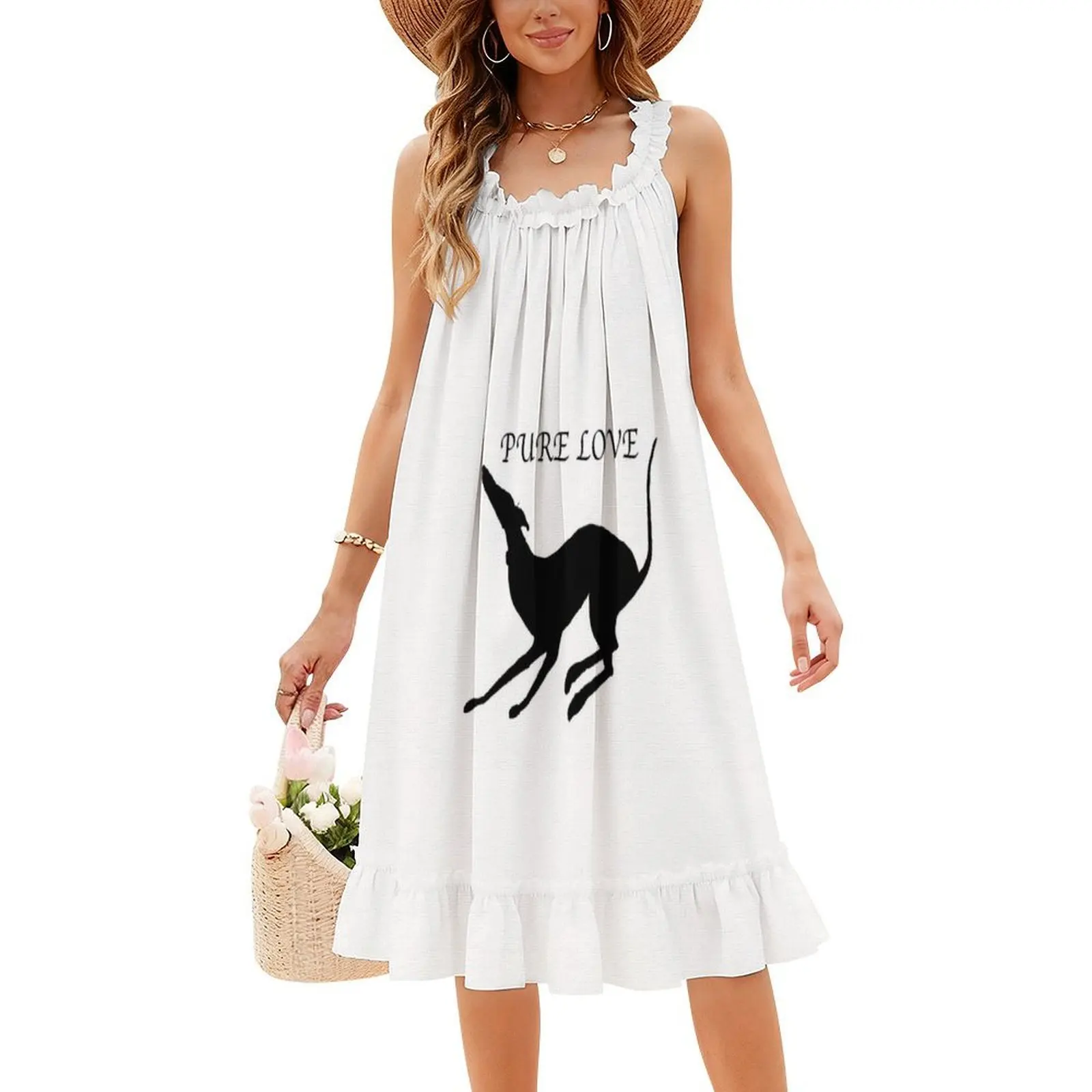 فستان السلوقي G707 على الطراز الكوري للنساء فستان كاجوال أنيق للحفلات أو الارتداء اليومي عيون تبدو السلوقي الوبت مان الأفضل