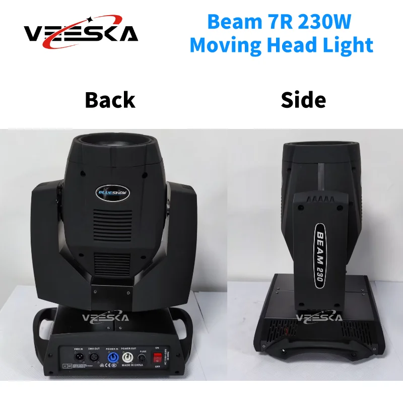 0 Tax 2Pcs  Beam 7R 230W Moving Head Stage Light Rainbow Led Spot Wash Prims Dmx Dj Bar Party Wedding Christmas