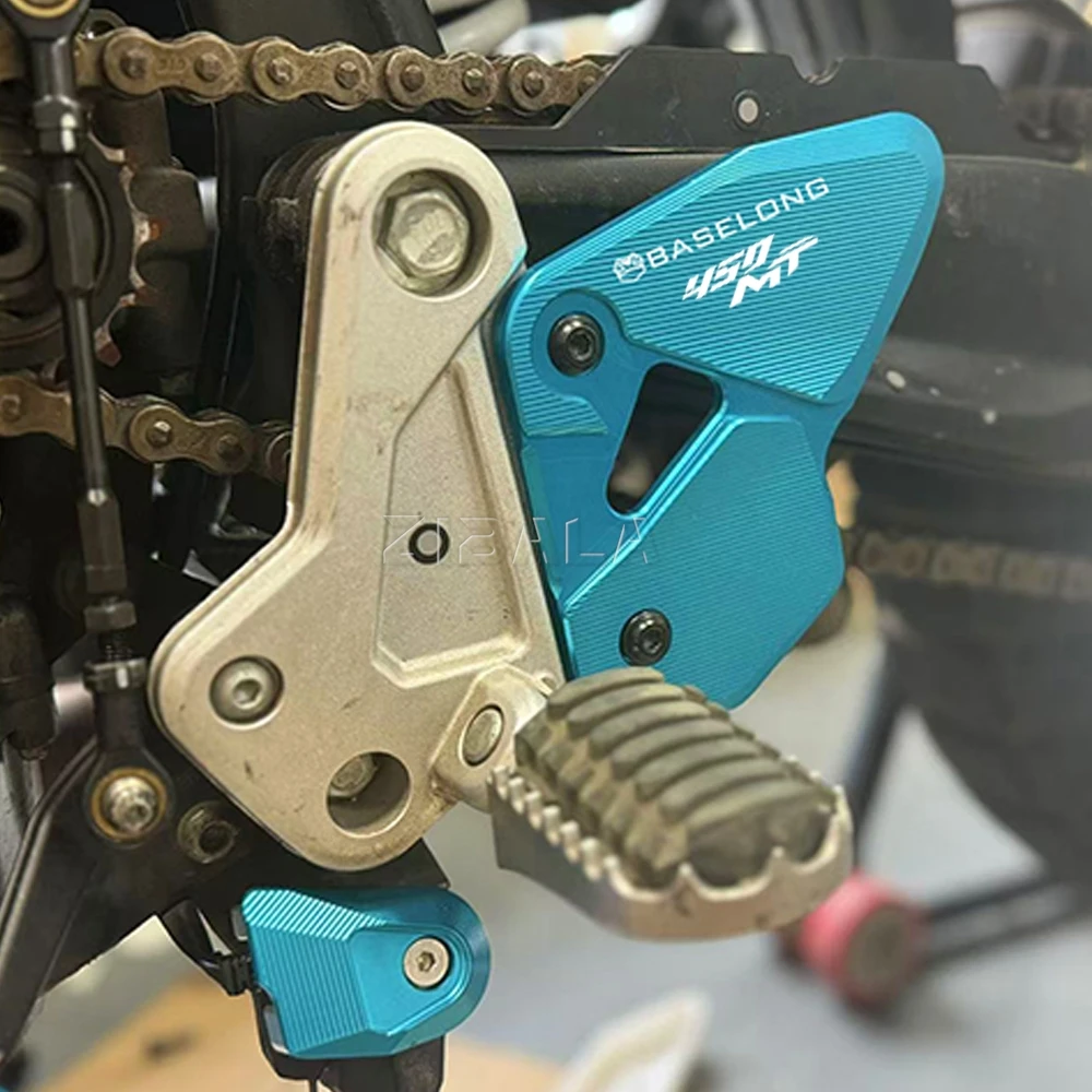 

FOR CFMOTO 450MT MT450 IBEX450 800 NK 800 2024 2025 2026 Motorcycle Heel Plates Guard Rear Brake Cylinder Guard Protector Cover