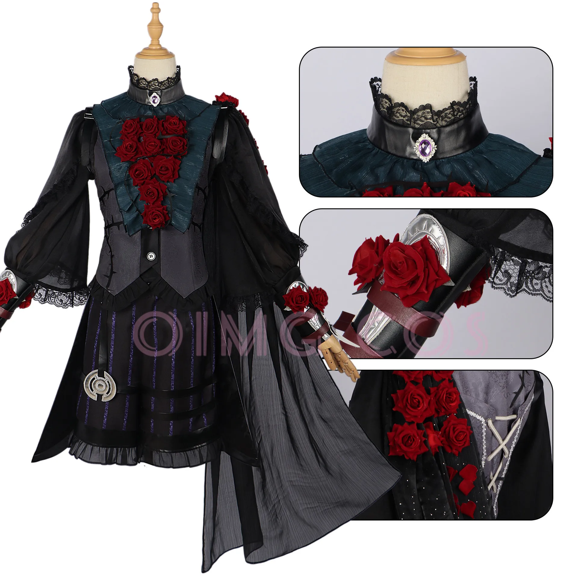 Identity V Stars Cosplay Stay The Night Costume Uniform Wig Anime Halloween High-quality Costumes for Women Game