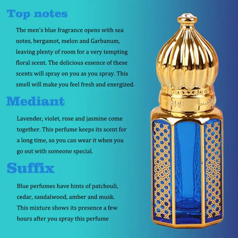 10ml men Dating Perfume Middle East Perfume Addictive Fragrance  Releasing Charm Perfume Fresh Natural Long Lasting for Everyday