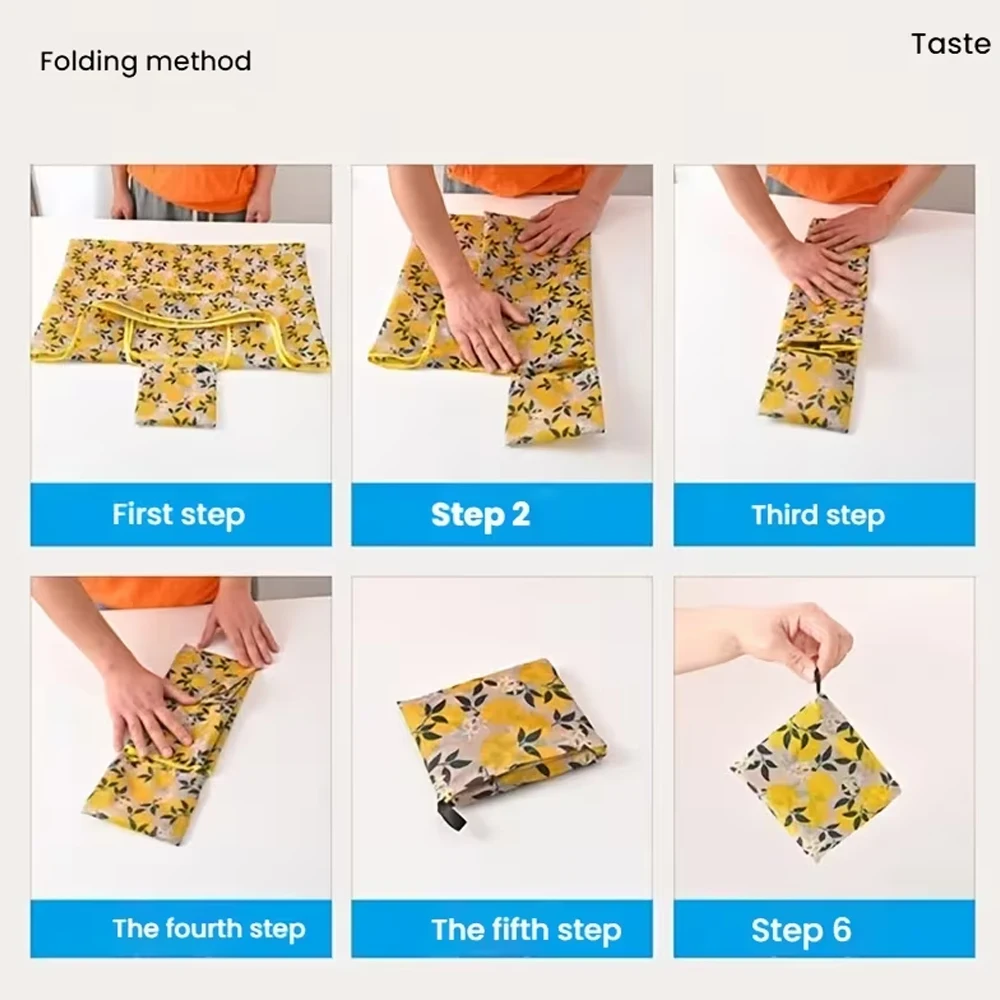 1 Reusable Shopping Bag, Foldable and Easy to Carry, Large Capacity Tote Bag, Suitable for Shopping, Office Work, Travel, Parties, and Organizing and Storing Items