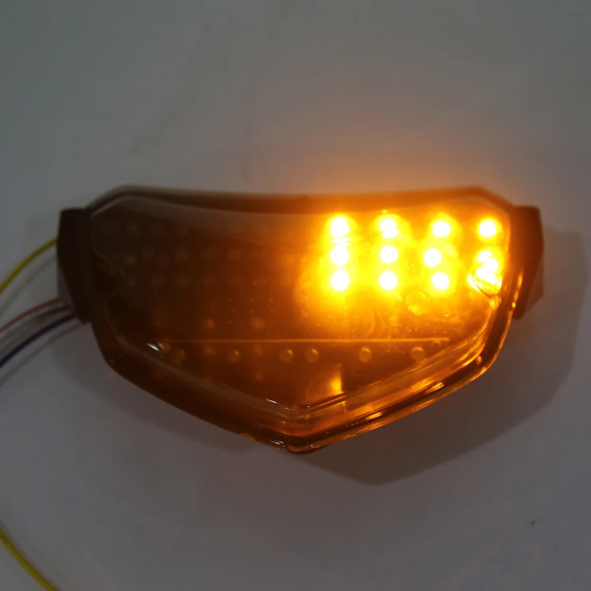 Señal de giro trasera LED para motocicleta, luz de parada trasera integrada para Suzuki GSXR600 GSXR750 GSXR 600 750 K4 2004 2005 04 05