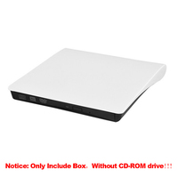 External Optical Drives Cases DVD Drive Enclosure Case USB 3.0 Portable CD DVD RW Writer Burner Optical Player for Computer
