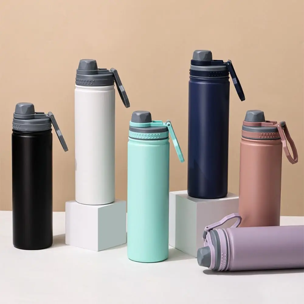 

Gift 750ML Thermal Water Bottle Large Capacity Leak Proof Insulated Water Bottle Handheld Spill Proof Vacuum Flask Office