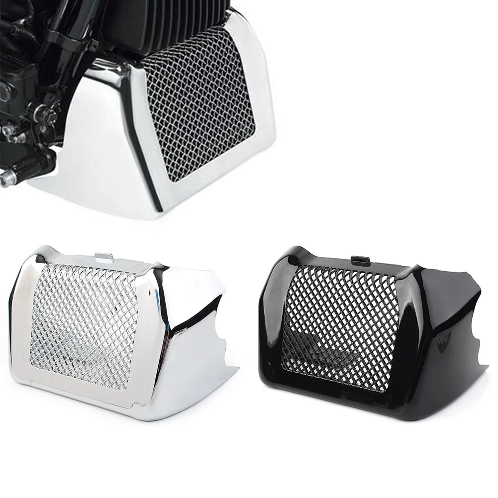 Motorbike ABS Oil Cooler Lower Cover Kits For Harley Davidson Touring 2017-2020 FLHR FLHRC FLHX FLHXS Chrome/Gloss Black