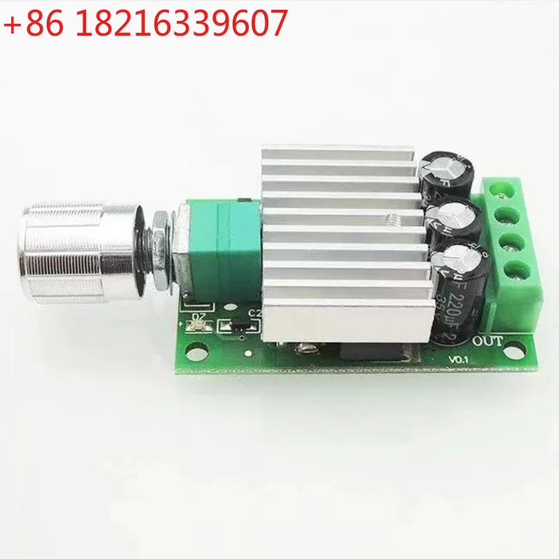YAO 12V 24V 10A PWM for DC Motor Speed Controller Adjustable Speed Regulator Dimmer Control Switch for Fan Motors LED Light P15F
