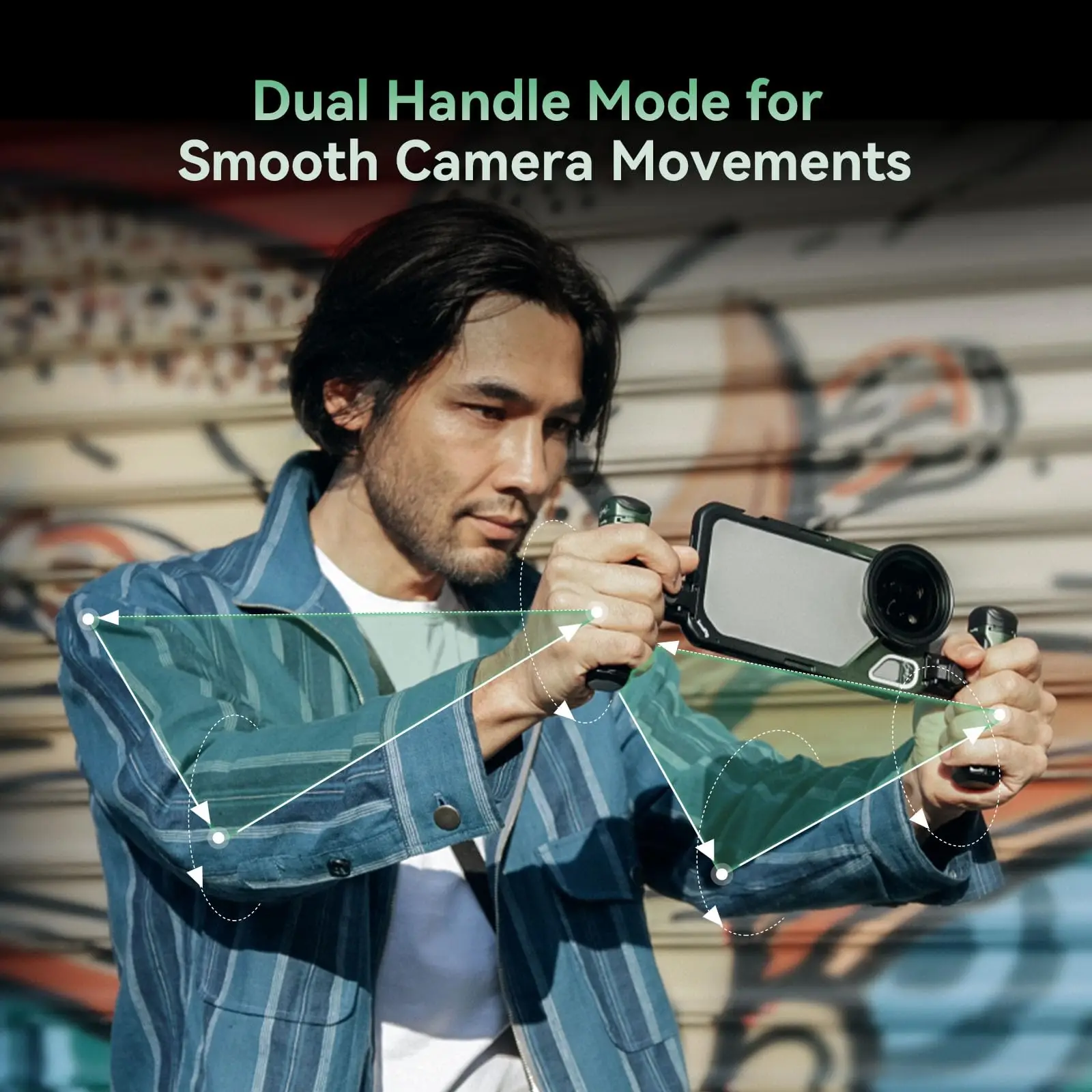 SmallRig X Brandon Li Mobile Video Kit for iPhone 15 Pro Max,with Wireless Control Handle One-click Shoot,with 52mm VND Filter