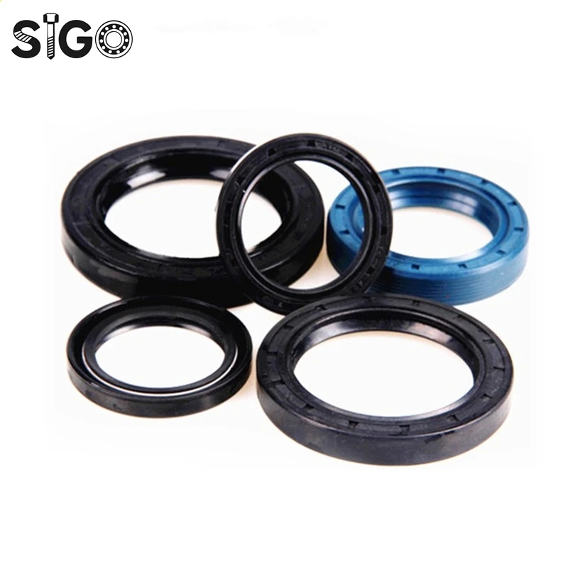 TC-58*68*70*72*75*80*82*85*86*89*90*92*95*103*7/8/9/10 NBR Shaft Oil Seal Nitrile Covered Double Lip With Garter Spring