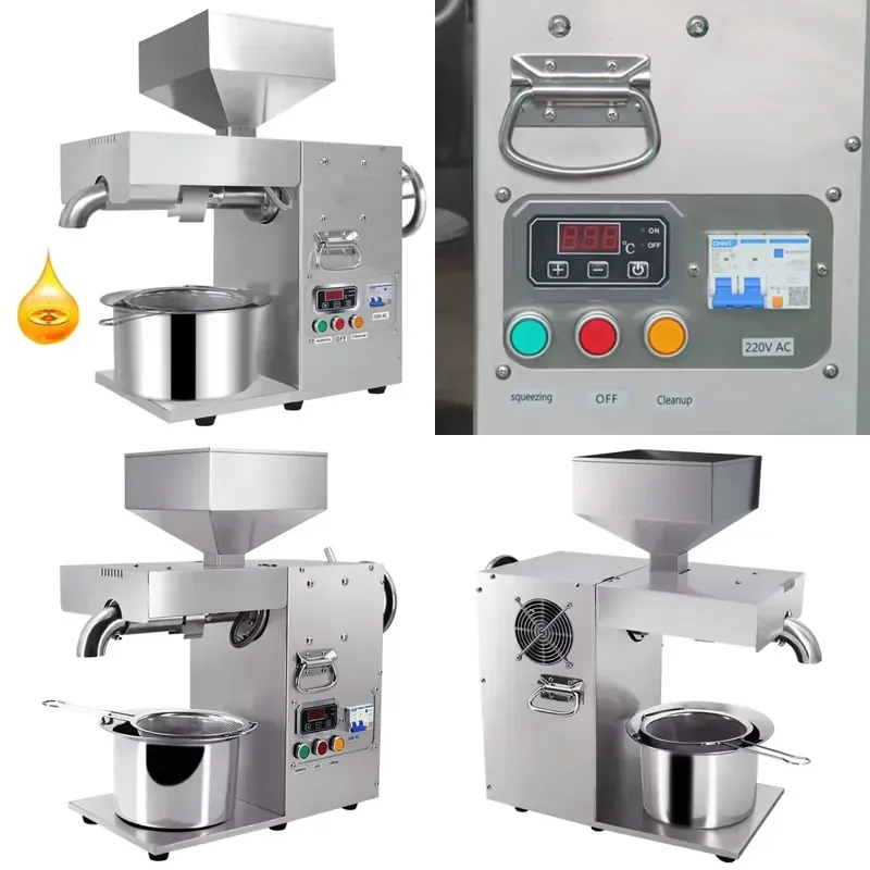 Fully Automatic Peanut Oil Press for Groundnut Oil Processing Machine with Oil Filter