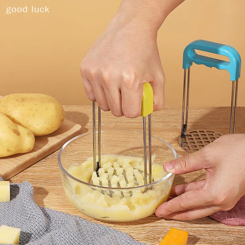Manual Potato Masher Pressed Potato Smasher Portable Kitchen Tool For Babies Food Fruit Baking Kitchen Acceesories